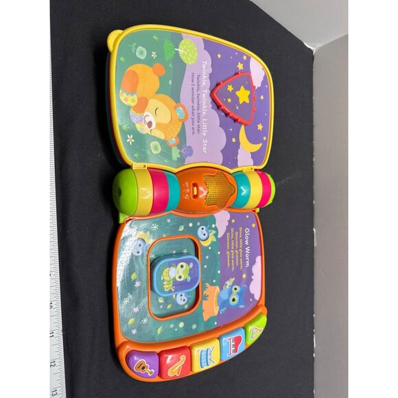 Vtech Animal Rhymes Music Book Interactive Learning Toy With Lights & Sounds - Picture 6 of 7